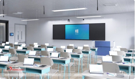 Phòng học sức chứa trên 50 người